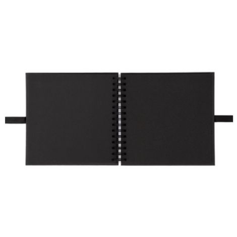 Baza albumowa dpCraft 20.5x20.5cm/40 kart, Czarny na spirali - 2